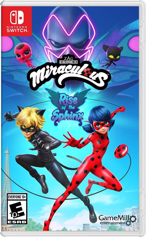 miraculous ladybug rise of the sphinx|miraculous ladybug nintendo switch game.